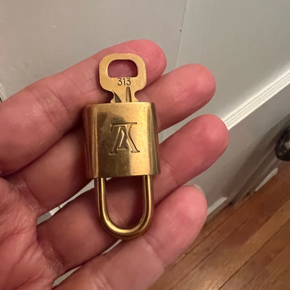 Louis Vuitton Gold Padlock